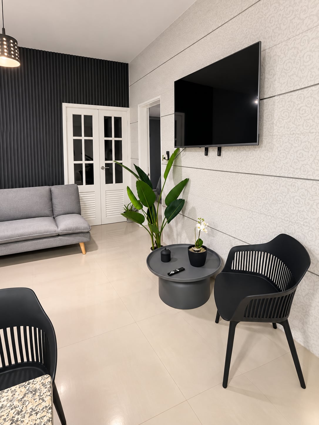 Salón junto a la terraza