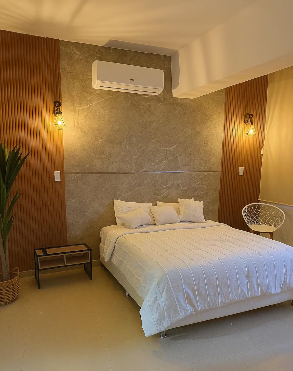 Apartamento con vistas a la laguna baño